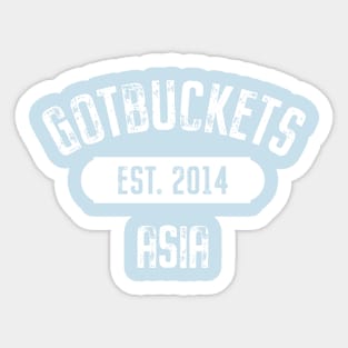 Aisa gotbuckets Sticker